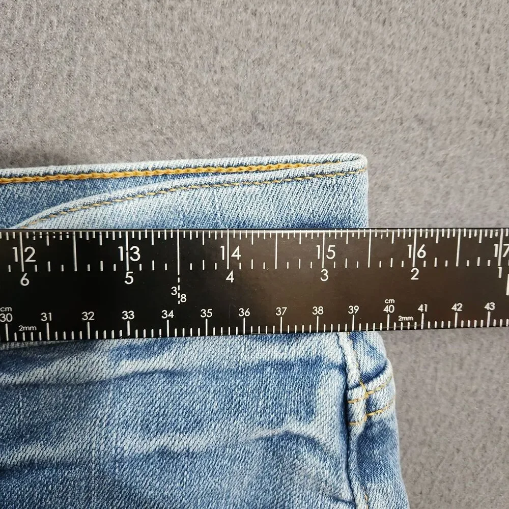 J. Crew Factory Jeans Women 27 Mid Rise Slim Boyfriend Light Wash